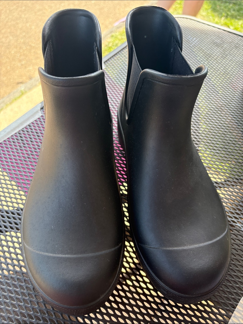 Dansko Matte Black Chelsea Rain Ankle Boots